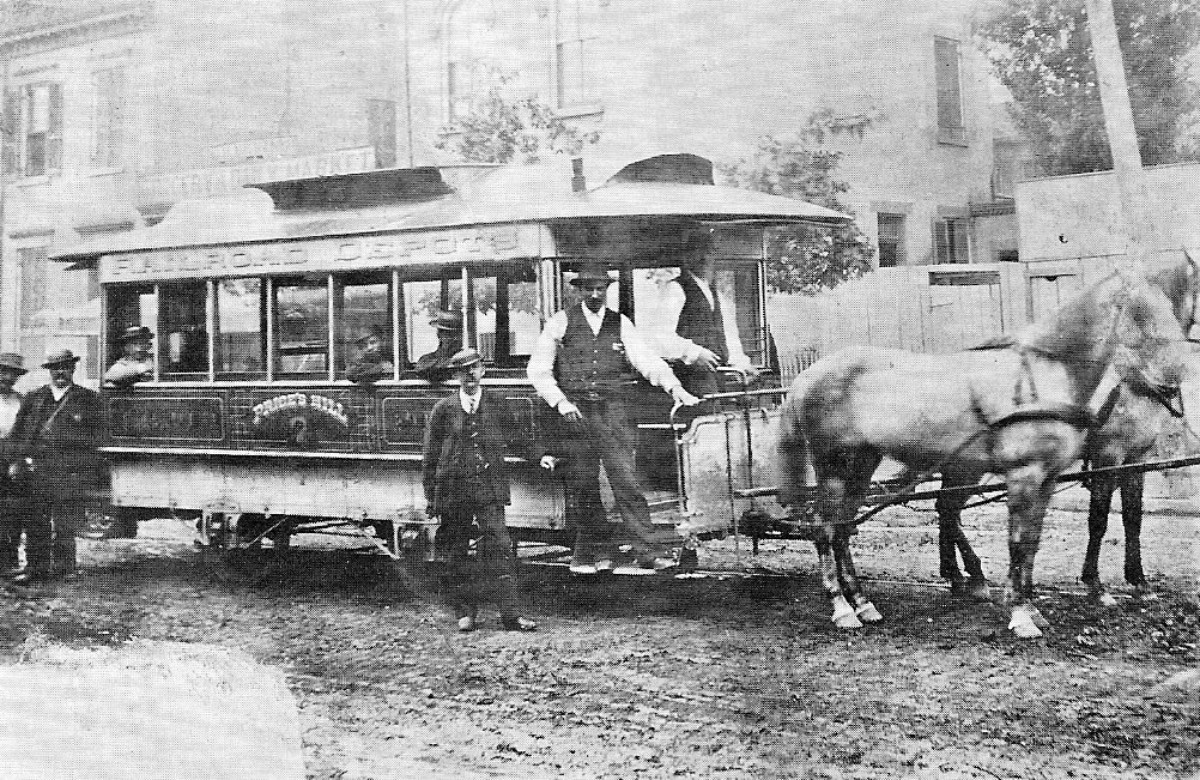 Early Cincinnati Horsecar